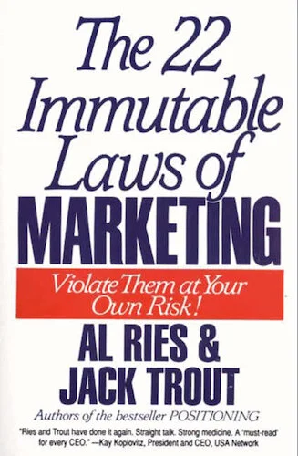 Cover of The 22 Immutable Laws of Marketing